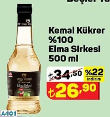 KEMAL KÜKRER ELMA SİRKESİ KEMAL KÜKRER ELMA SİRKESİ